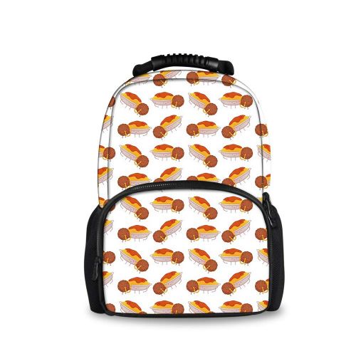  SWEET TANG Adult Mens Hiking Backpacks Pizza Galaxy Printing Oudoor Big Backpack