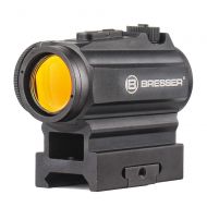 Bresser Waterproof Red Dot Sight, 1 MOA, 1X20mm, Digital Auto-Off and Adjustable Range, Quick Mount RifleScope for Hunting and Tactical Shooting