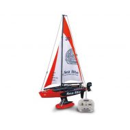GB Golden Bright RC Sail Boat - Ranges up to 160 Sq Ft - Sail Direction Can Be Changed - Run time: 60 m -1:25 Scale