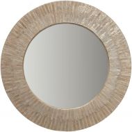 KOUBOO Round Capiz Seashell Sunray Wall Mirror