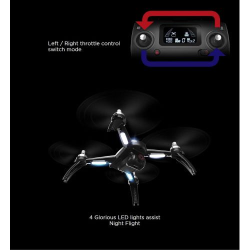  MJX B5W Bugs 5W RC Racing FPV Drone - Amazingbuy 2.4GHz 6-Axis Gyro 1080P HD 5G Wifi Camera - Long Range Drone With GPS, Altitude Hold, Headless mode,One Key Return,Follow Me,Bugs