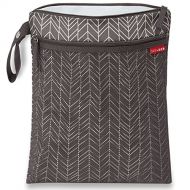 Skip Hop Waterproof Wet Dry Bag, Grab & Go, Grey Feather