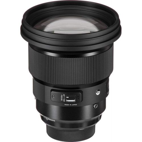  Sigma 259965 105mm f1.4-16 Standard Fixed Prime Camera Lens, Black