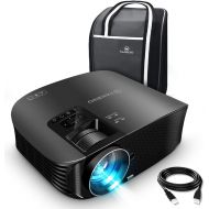 [아마존핫딜][아마존 핫딜] Vankyo VANKYO Leisure 510 HD Movie Projector with 4500 Lux, Video Projector with 230 Projection Size, Support 1080P HDMI VGA AV USB with HDMI Cable and Carrying Bag (2-Black)