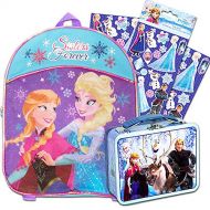 Disney Nickelodeon Marvel 10 inch Mini Backpack (Frozen with Snack Tin)