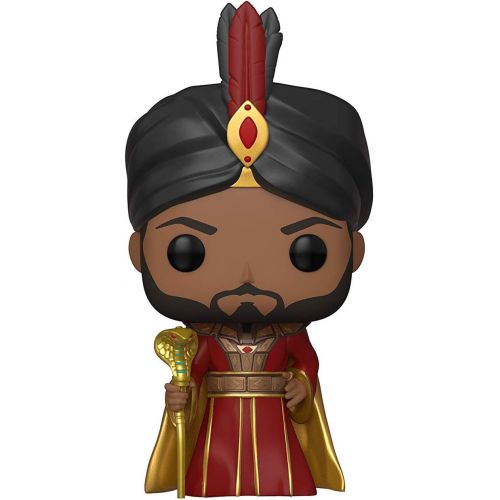  Jafar The Royal Vizier: Aladdin x Funko POP! Disney Vinyl Figure & 1 POP! Compatible PET Plastic Graphical Protector Bundle [#542 / 37025 - B]