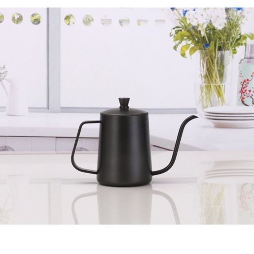  MagiDeal Kaffeekessel,Wasserkessel aus Edelstahl - Kaffee, Tee & Espresso Kaffee Kessel - Kaffeekanne Teekanne 600ml