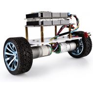 [아마존 핫딜]  [아마존핫딜]SainSmart Upgraded Smart Robot Car Kit with Mega InstaBots V4 Kit with Bluetooth Module, for Arduino Programmable Robot Kit Learn Coding, Robotics, Electronics and Have Fun