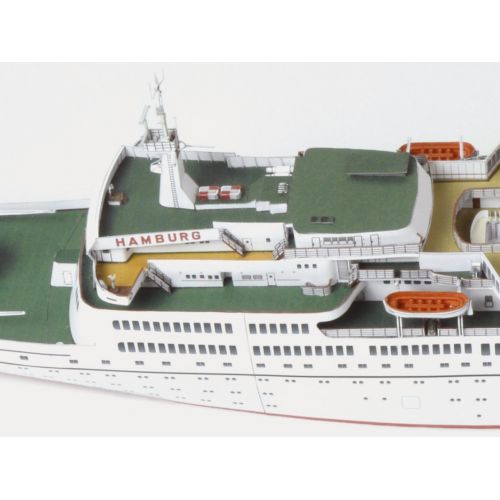  HMV - Hamburger Modellbaubogen Verlag HMV 3337 Cardmodel Cruise Ship TS Hamburg