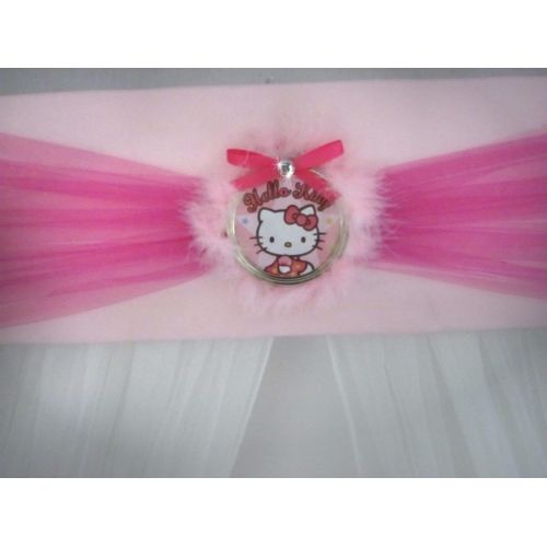  Hello Kitty Disney Princess Bed Canopy for Bedroom Pink Hot pink Crib Nursery on SALE from So Zoey Boutique