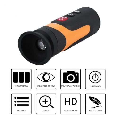  Monllack HT-320D Portable Infrared Thermal Image Device Handheld Night Vision IR Imaging Camera with Non-Cooled Focal Plane