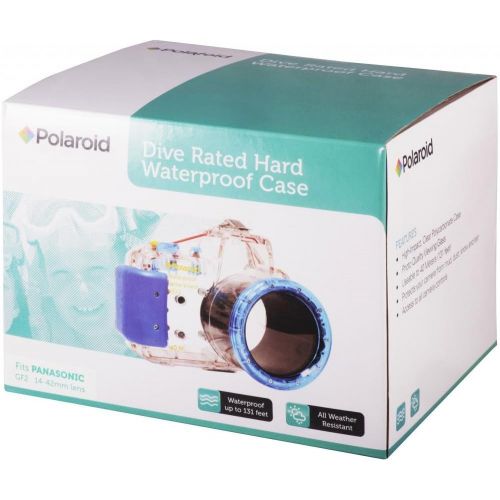 폴라로이드 Polaroid Dive Rated Waterproof Underwater Housing Case For Nikon J1 Digital Camera WITH A 10-30mm Lens