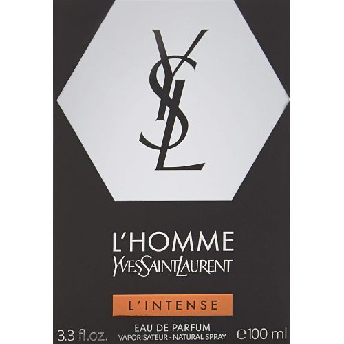 생로랑 Yves Saint Laurent Lhomme Intense for Men Eau De Parfum Spray, 3.3 Ounce
