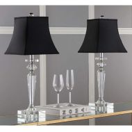 Safavieh Lighting Collection Harlow Crystal 25-inch Table Lamp (Set of 2)
