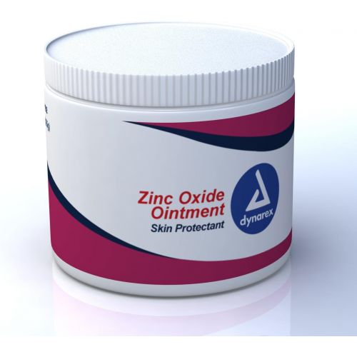  Dynarex Zinc Oxide Ointment 15 oz jar 12Cs