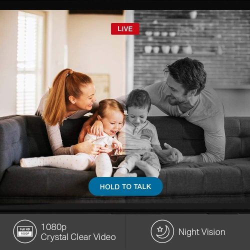  [아마존 핫딜]  [아마존핫딜]TP-LINK Kasa Cam by TP-Link  WiFi Camera for Home, Indoor Camera, Works with Alexa and Google (KC120) (Renewed)