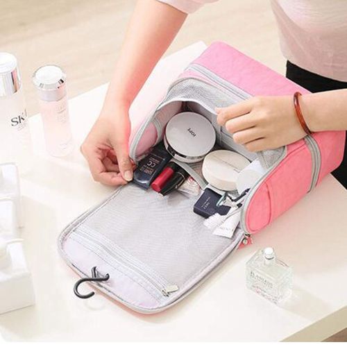  Chenjinxiang01 Cosmetic Bag, Double-layer Travel Wash Storage Bag, Waterproof Bath Bag, Cosmetic Bag...
