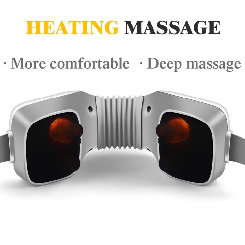  Argus Le Argue Le Shiatsu Back and Neck Massager with Heat Deep Kneading Massage for Neck, Back, Foot,...
