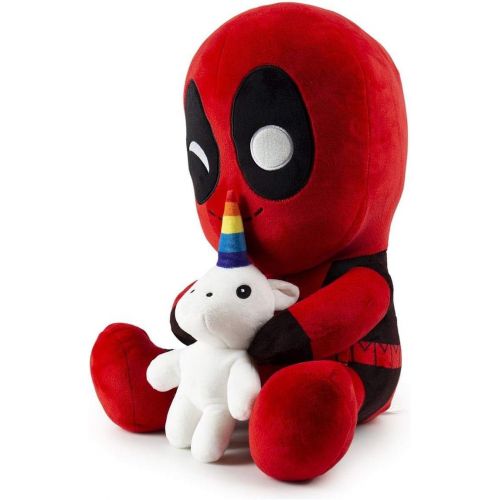 키드로봇 Kidrobot Deadpool with Unicorn HugMe Plush