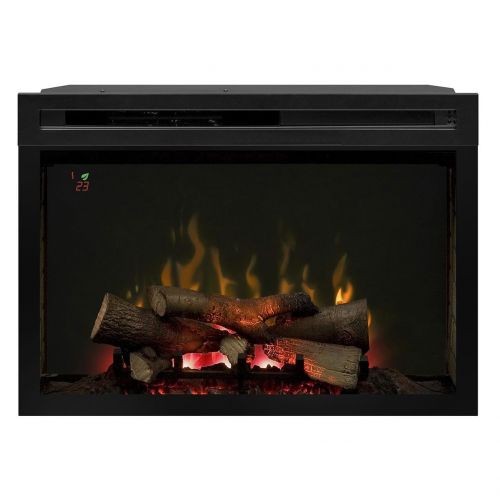  DIMPLEX Acton Media Console Electric Fireplace with Logs Walnut/1500