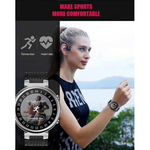  WETERS Fitness Tracker Activity Tracker Watch Heart Rate Monitor Waterproof 2+16G Side Card Call GPS Sports Bracelet