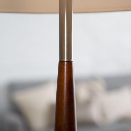  Adesso 3341-13 Hudson Floor Lamp, One size, Dark Maple