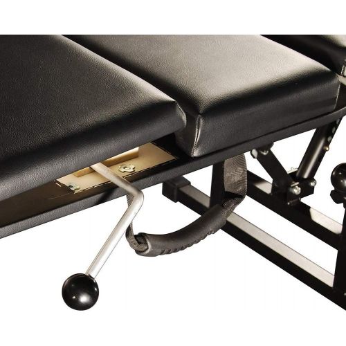  Royal Massage Sheffield Elite Professional Portable Chiropractic Table - Charcoal