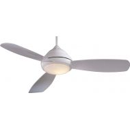 Minka-Aire F516L-WH, Concept I LED White 44 Ceiling Fan with Light & Remote Control
