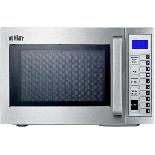 SUMMIT BY WHITE MOUNTAIN Summit SCM1000SS Microwave, Stainless-Steel