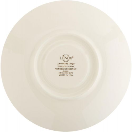 레녹스 Lenox Winter Greetings Plaid Oval Platter