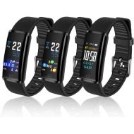 Indigi inDigi R3 Fitness Tracker Smart Bracelet with Dynamic Heart Rate Monitor Colorful LED Screen Smartwatch Health Sport Activity Tracker Call Alerts Pedometer Calories Waterproof Wris