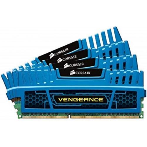 커세어 Corsair CMZ16GX3M4A1600C9B Vengeance Blue 16 GB DDR3 SDRAM Dual Channel Memory Kit 1.5V