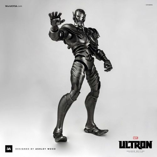  ThreeA MARVEL ULTRON Shadow 16 scale PVC & ABS & POM-painted action figure