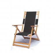Frankford Umbrellas Heavy Duty Commercial Grade Oak Wood Beach Chair/Chaise Lounger