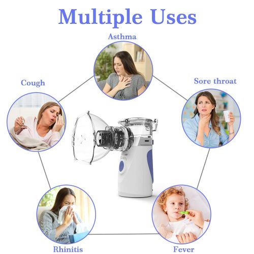  Cotify Portable Mini Vaporizers Machine Handheld Travel Steam Compressor Humidifier Cool Mist Inhaler Kits for Adults & Kids