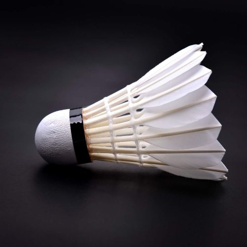  KEVENZ 12-Pack Advanced Goose Feather Badminton Shuttlecocks（Upgraded）