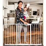 Skroutz 2 X Regalo Extra Widespan Walk Through Safety Gate, White - It Comes Only with Our Companys Ebook (2)
