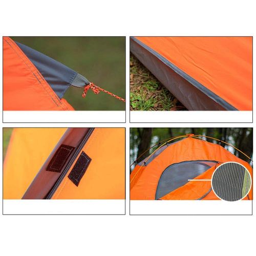  ZPBFQY FH Campingzelt, Manuelle Konstruktion Von Wasserfester Sonnenschutzhaube Im Aussenbereich Langlebiges Zelt, Leichter Tragegurt 200 × 140 × 110 cm