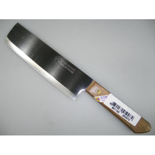  Kiwi 3er Pack - Thailand Kochmesser mit Holzgriff 28 cm [#172] KIWI + ein kleines Glueckspueppchen - Holzpueppchen