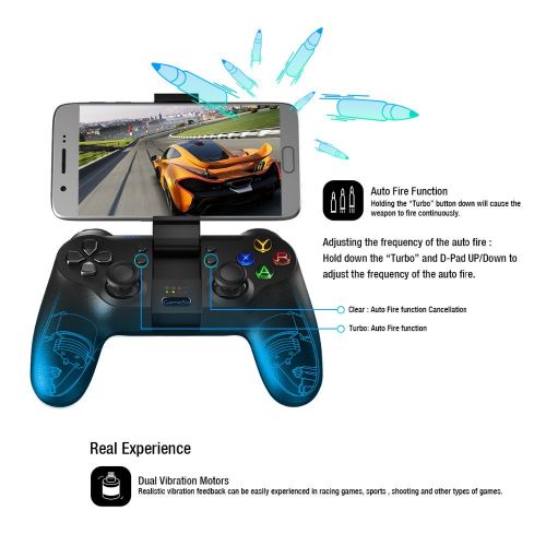  Amyove Drone Remote Controller Game Sir T1d Remote Controller Joystick for DJI Tello Drone ios7.0+ Android 4.0+ Best Gift for Kids