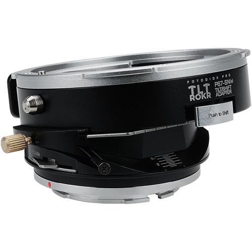  Fotodiox Pro New TiltShift Lens Adapter for Pentax 6x7 (P67,PK67) SLR to Sony Alpha A-Mount (and Minolta AF) Camera Body, Black (TLTROKR-P67-SnyA)