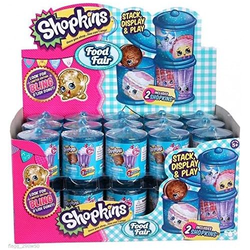  Shopkins Food Fair Candy Jar Case of 30