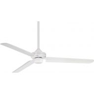 Minka-Aire F729-WHF Steal 54 3-Blade Ceiling Fan & Wall Control, Flat White Finish