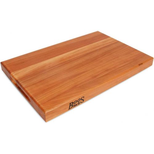  John Boos Block R02 Maple Wood Edge Grain Reversible Cutting Board, 24 Inches x 18 Inches x 1.5 Inches