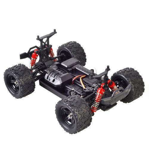  Heycargo 1:18 Scale High Speed Off Road Remote Control Car,4WD 2.4Ghz Hobby Cross-Country Buggy, Electric Monster Truck Buggy Racing Toy Vehicles Rock Climber Desert Buggy for Kids