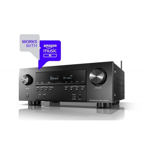  Denon AVR-S940 Receiver, 185W Power, 7.2 Channel 4K Ultra HD Video, Amazing 3D Dolby Surround Sound, Music Streaming System, Alexa Control, HEOS Wireless Speaker Expansion, TV and