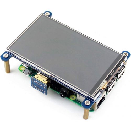  CQRobot 4 inch HDMI Display for Raspberry Pi, 800x480 HD Resolution with Resistive Touch Screen, IPS Screen, Suitable for Raspberry Pi ZeroZero WZero WhA+B+2B3B, with Drivers for Ras