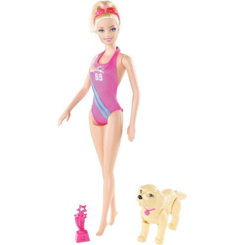 바비 Barbie Team Barbie Swimmer Doll