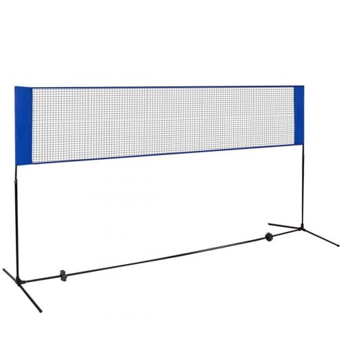  GT Badminton Training Net Blue Training Portable Pop Up for Youth Hitting Pop Up Practice Training Portable Carry Bag & Ebook by Easy2Find.