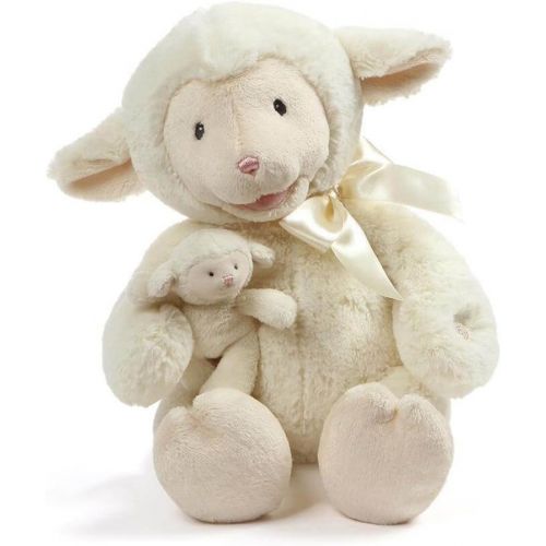  Baby GUND Animated Talking Nursey Time Lamb with 5 Nursery Rhymes, 10”